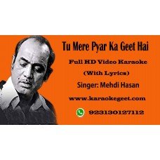 Tu Mere Pyar Ka Geet Hai Video Karaoke